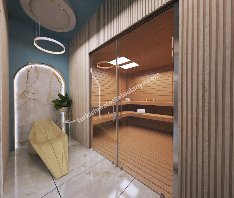 1+1 stanovi na prodaju u blizini plaže Kleopatra-Cleopatra Plajı Yakınında Satılık 1+1 Daireler