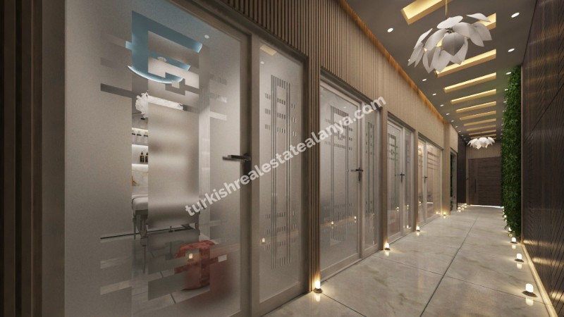 1+1 stanovi na prodaju u blizini plaže Kleopatra-Cleopatra Plajı Yakınında Satılık 1+1 Daireler