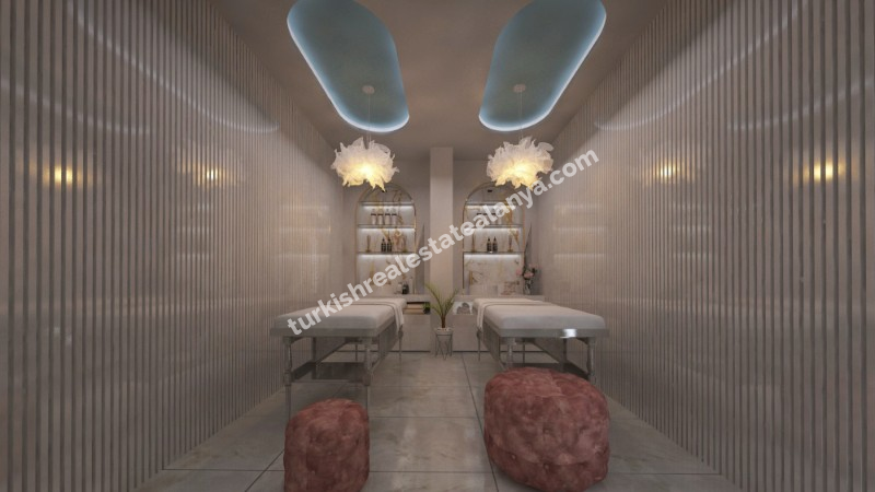 1+1 stanovi na prodaju u blizini plaže Kleopatra-Cleopatra Plajı Yakınında Satılık 1+1 Daireler