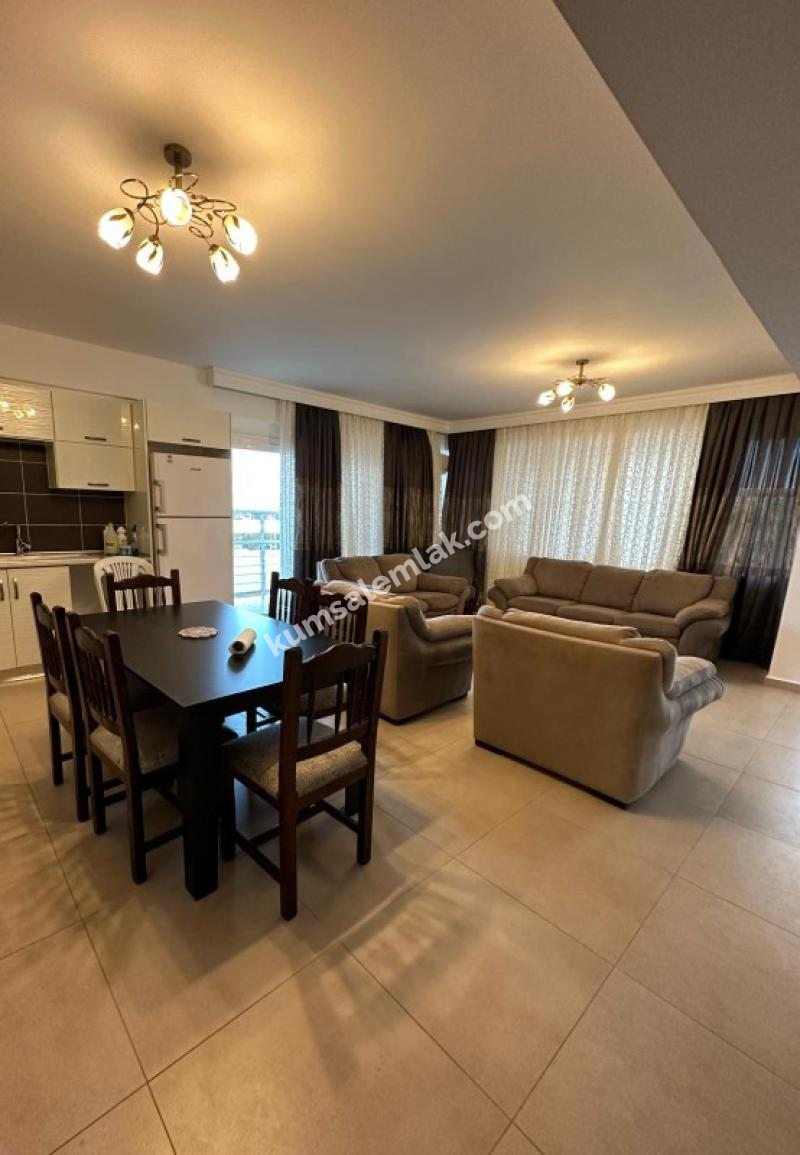 Mağusa'da Gülseren anayolu üzerinde ful eşyalı kiralık daire 