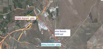 AKTAŞ DEVLETTE  1220 M2  SATILIK ARSA