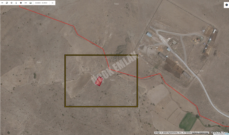 AFYON ÜÇOK EMLAKTAN DEĞİRMENAYVALLI DA SATILIK 377M² ARSA