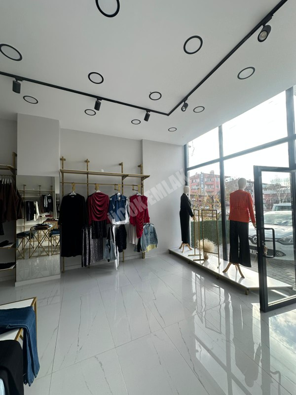 AFYON ÜÇOK EMLAKTAN KANLICA MAH İŞLEK CADDEDE LÜX  KİRALIK DÜKKAN