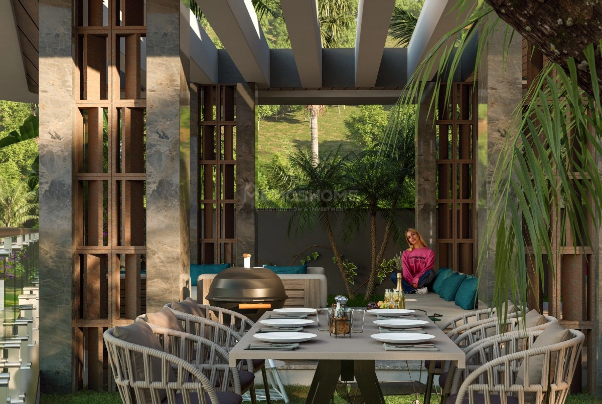 Nehirsu Panoramik Deniz Manzaralı Villa