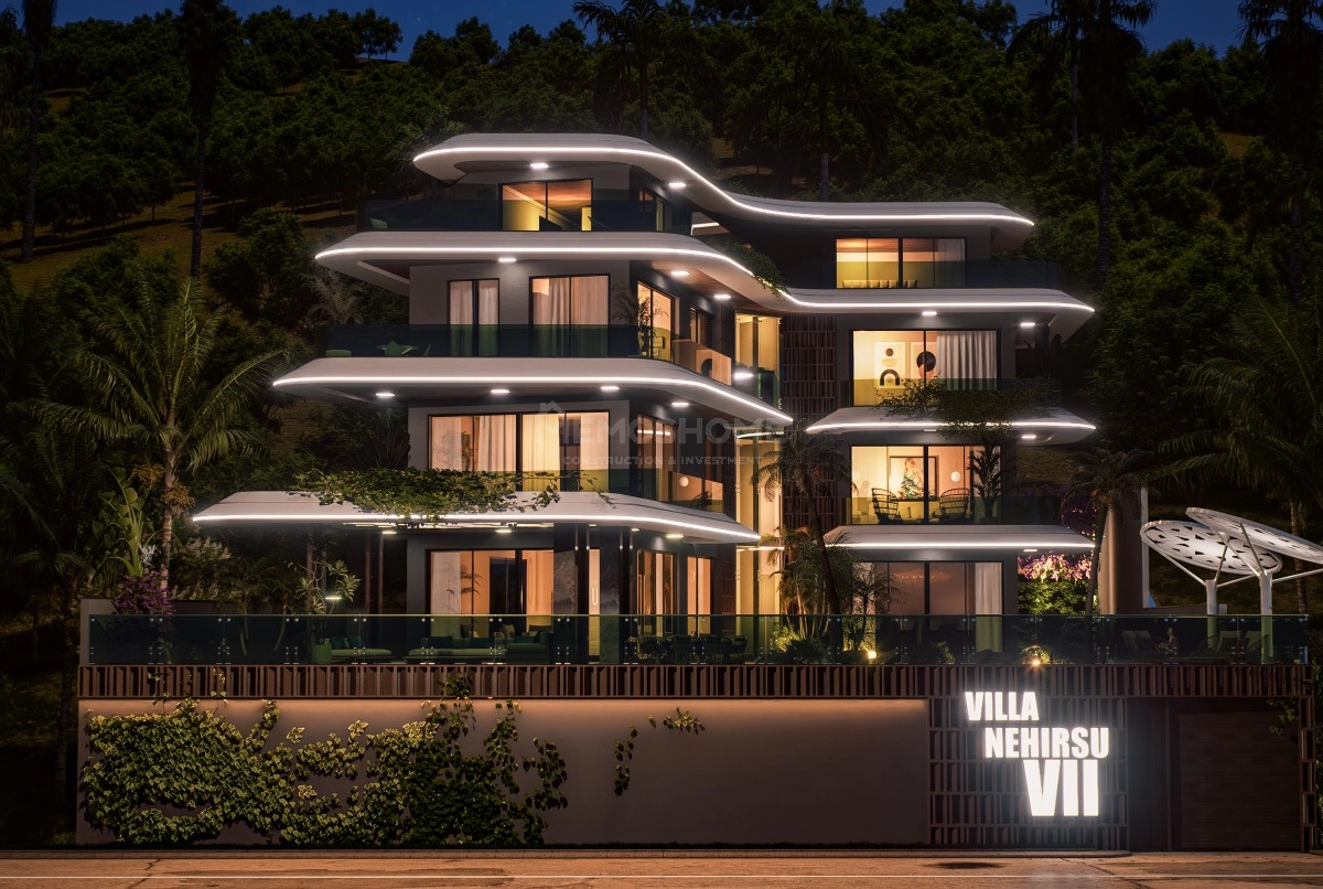 Nehirsu Panoramik Deniz Manzaralı Villa