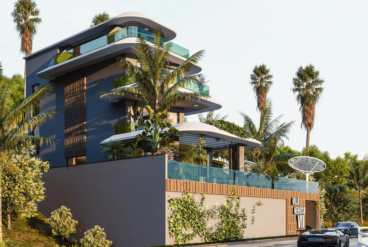 Nehirsu Panoramik Deniz Manzaralı Villa