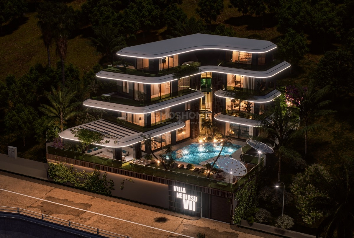 Nehirsu Panoramik Deniz Manzaralı Villa