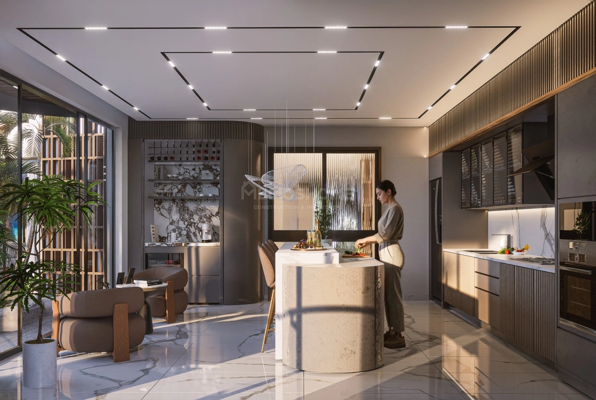 Nehirsu Panoramik Deniz Manzaralı Villa