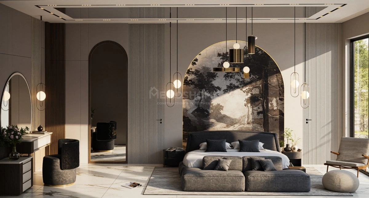 Nehirsu Panoramik Deniz Manzaralı Villa