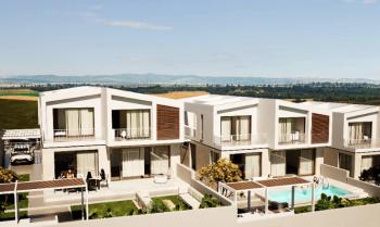 Lefkoşa Gönyeli Bölgesinde ŞİRKETE Ödemeli SATILIK 4+1 VİLLALAR 