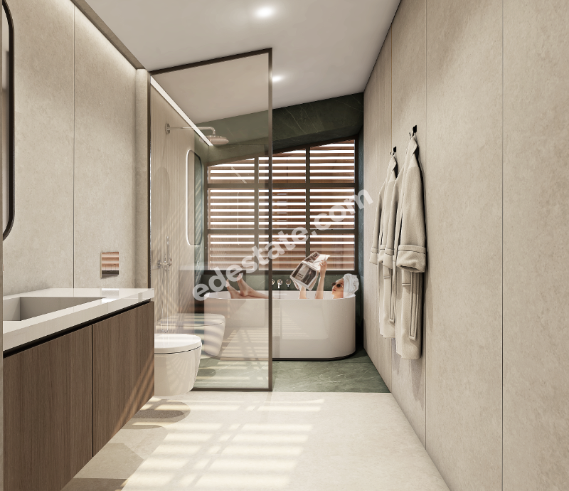 Lefkoşa Gönyeli Bölgesinde ŞİRKETE Ödemeli SATILIK 4+1 VİLLALAR 