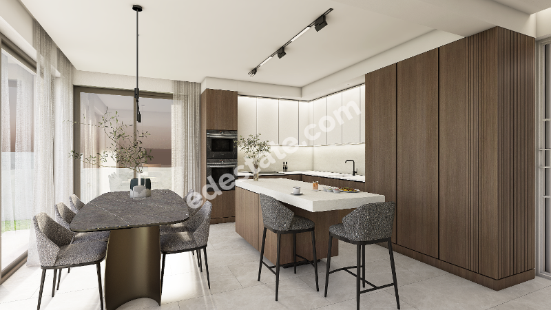 Lefkoşa Gönyeli Bölgesinde ŞİRKETE Ödemeli SATILIK 4+1 VİLLALAR 