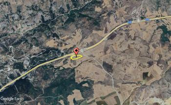 GÜVENAY - ÇORUM SAMSUN YOLU ÜZERİ SIKLIK KARŞISINDA 17.786 M² TİCARİ ARSA 