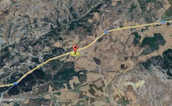 GÜVENAY - ÇORUM SAMSUN YOLU ÜZERİ SIKLIK KARŞISINDA 17.786 M² TİCARİ ARSA 