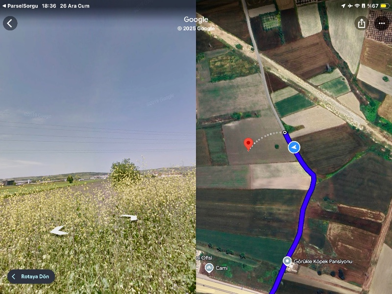 DijitalEmlak’tan Nilüfer İrfaniyede Ticari İmarlı Satılık 10 dönüm Kıymetli Arsa. 