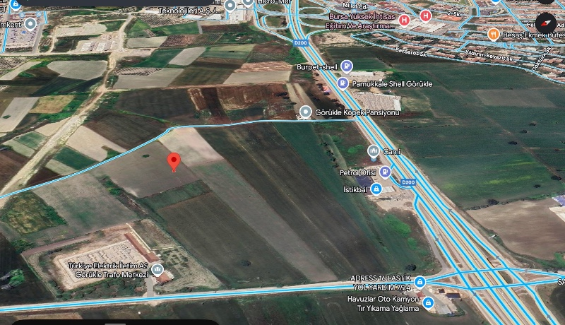 DijitalEmlak’tan Nilüfer İrfaniyede Ticari İmarlı Satılık 10 dönüm Kıymetli Arsa. 