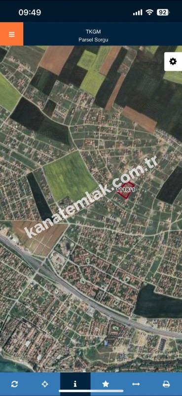 Marmara Ereğlisi imar yolu satılık arsa