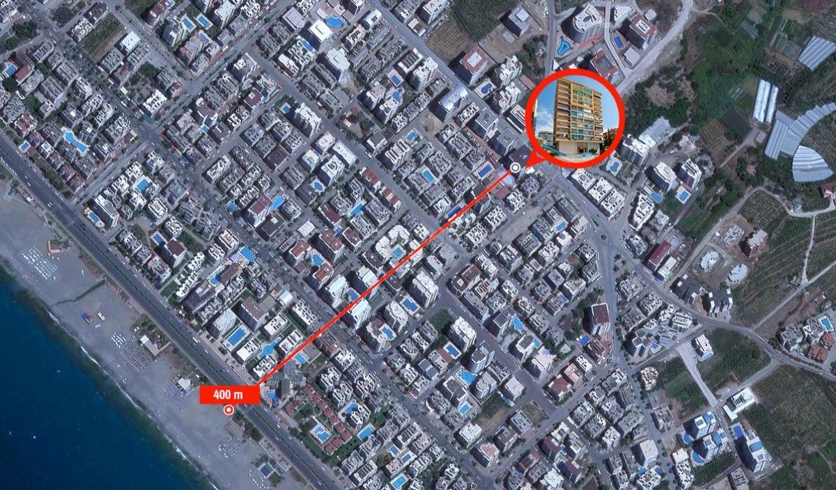 Mahmutlar’da Denize Yakın Eşyalı Stüdyo