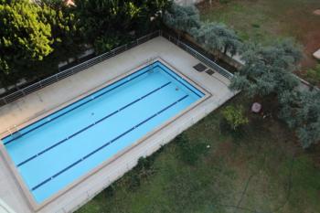 ASLAN'DAN MEZİTLİ DE SİTE İÇİ HAVUZLU KİRALIK 3+1 GENİŞ DAİRE