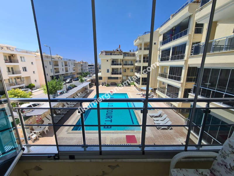 DİDİM EFELER MAHALLESİNDE HAVUZ CEPHELİ ,MODERN SİTEDE FERAH 2+1 SATILIK DAİRE