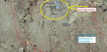 KARATLI KUYUCAK MEVKİĞİNDE 19.5 DÖNÜM SATILIK  TARLA 