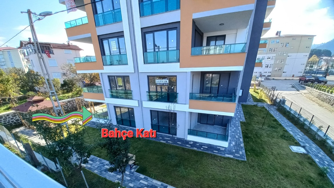 BEŞİKDÜZÜ ADACIK'TA SATILIK BAHÇE KATI