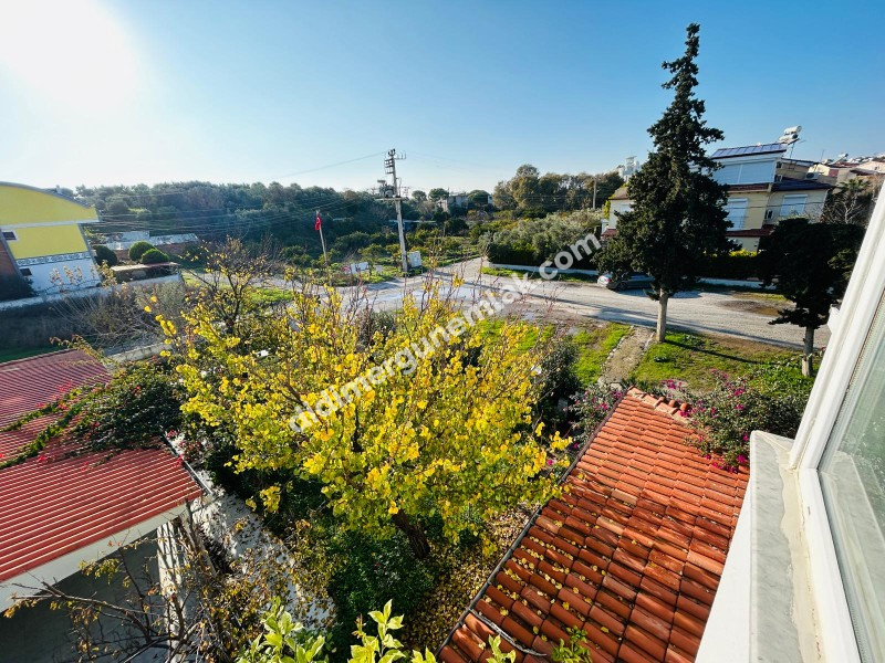 DİDİM SAĞTUR’DA DENİZE YAKIN 3+1 AÇIK MUTFAKLI GENİŞ TERASLI SATILIK MÜSTAKİL VİLLA 