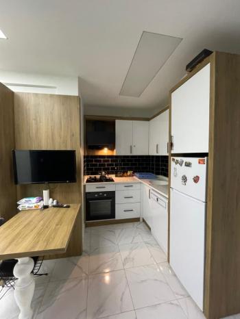 AFYON ÜÇOK EMLAKTAN DERVİŞPAŞA MAH SATILIK  1+1 45M² EŞYALI KUPON DAİRE 