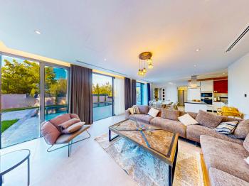 Girne Çatalköy Bölgesinde Özel Yüzme Havuzlu 4+1 Lüks Modern Satılık Villalar