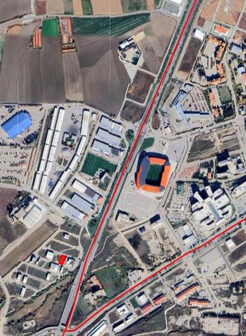 Güvenay - Çorum Gimat Toptancılar Sitesin de Satılık 659 m2 Arsa 