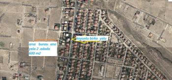 KOYUNLU  BİRKO YOLUNDA 600M2 SAT ARSA 