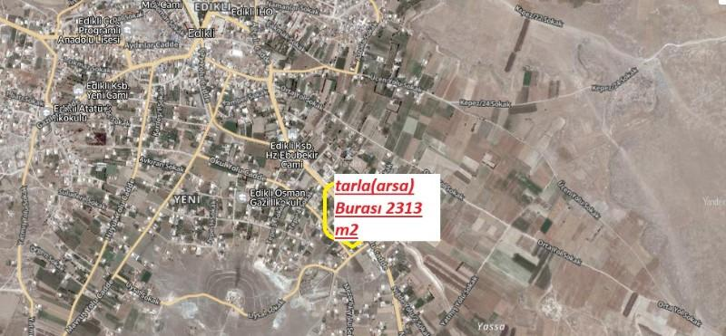 NİĞDE EDİKLİDE  NİĞDE KAYSERİ ASFALTINA CEPHELİ SAT  5600 M2 TARLA