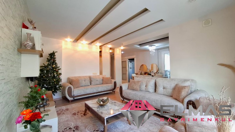 Elmas’tan Akdeniz Mah. Merkezi Konumda Doğalgazlı Ara Kat 3+1