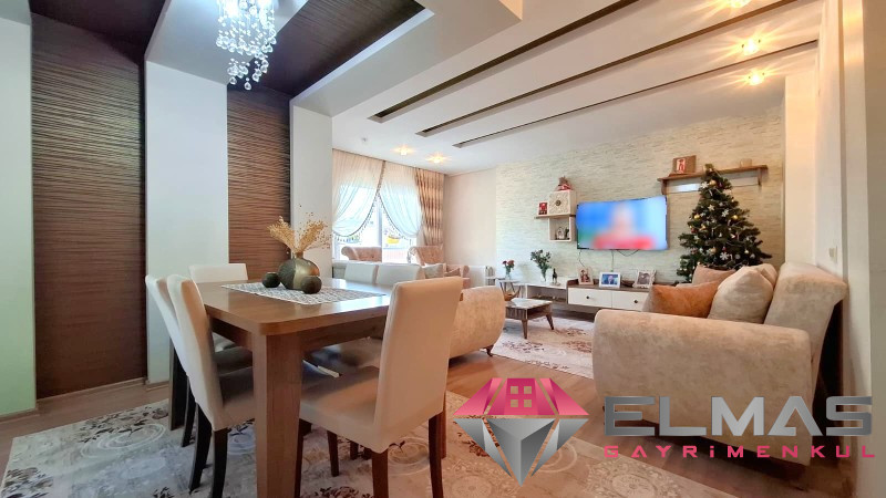 Elmas’tan Akdeniz Mah. Merkezi Konumda Doğalgazlı Ara Kat 3+1