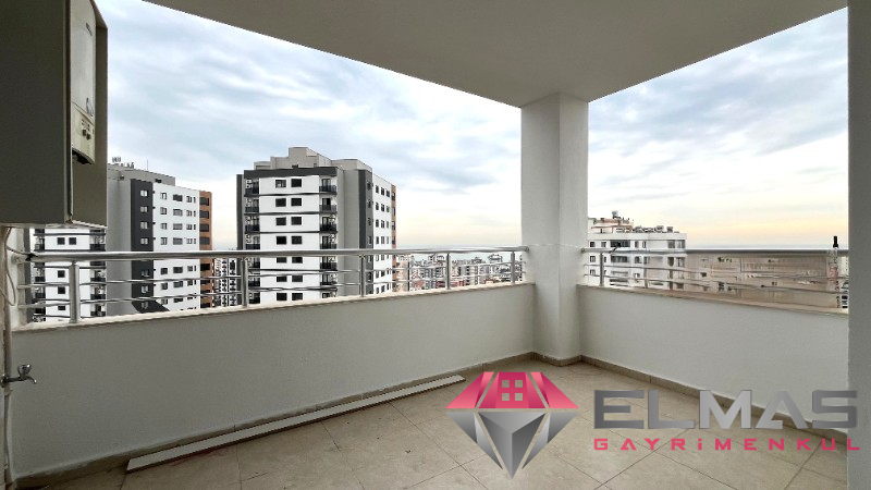 Elmas’tan Akdeniz Mah.’de Deniz Manzaralı Bağımsız 3+1