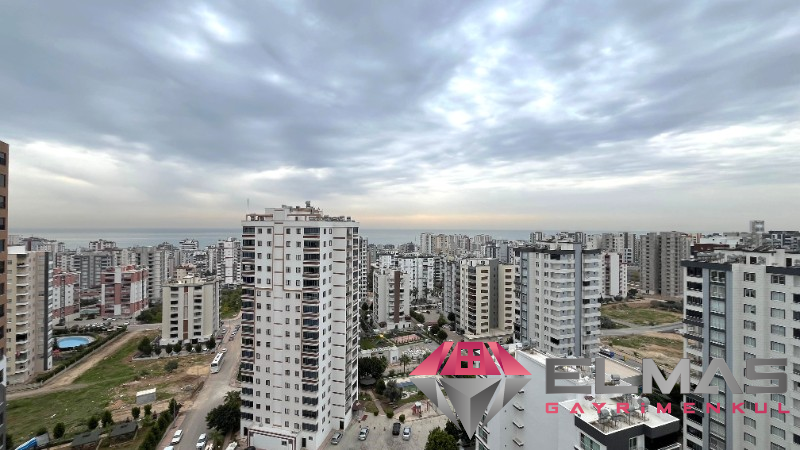 Elmas’tan Akdeniz Mah.’de Deniz Manzaralı Bağımsız 3+1