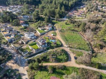 Marmaris Çetibeli’de 1.293 m² Köşe Parsel | %20 İmarlı | 2 Villa Yapılabilir