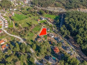 Marmaris Çetibeli’de 1.293 m² Köşe Parsel | %20 İmarlı | 2 Villa Yapılabilir