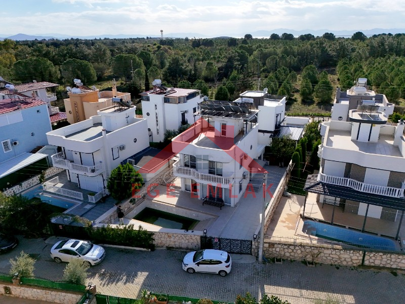 Didim Yeşilkent’te Satılık Eşyalı Villa 4+1 Villa