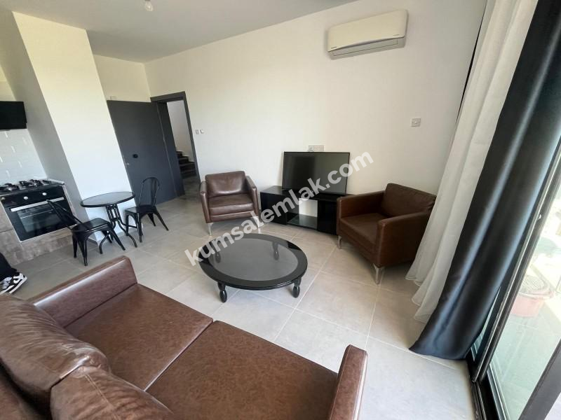 Lefkoşa Kızılay'da yeni sıfır, ful eşyalı  kiralık daire 