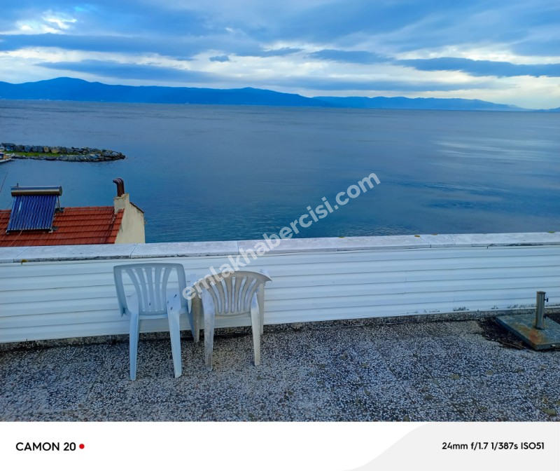 MUDANYA, KUMYAKA PLAJA YAKIN, FULL DENİZ GÖRÜR SATILIK MÜSTAKİL TAPULU BAHÇELİ 2 KATLI EV