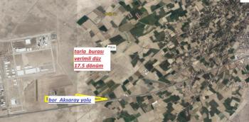 BOR  BAĞDÜZDE  17.5 DÖNÜM SATILK  TARLA 