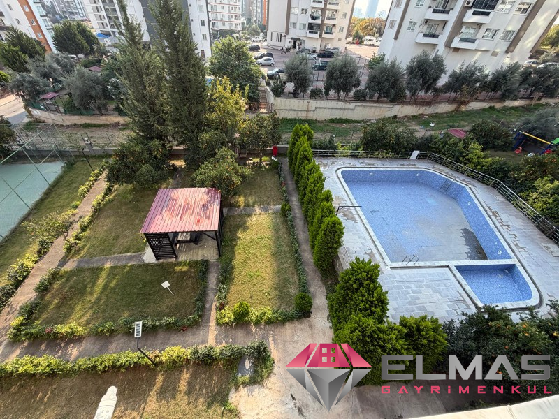 Elmas’tan Üniversiteye Yakın Yüzme Havuzlu Eşyalı 1+1