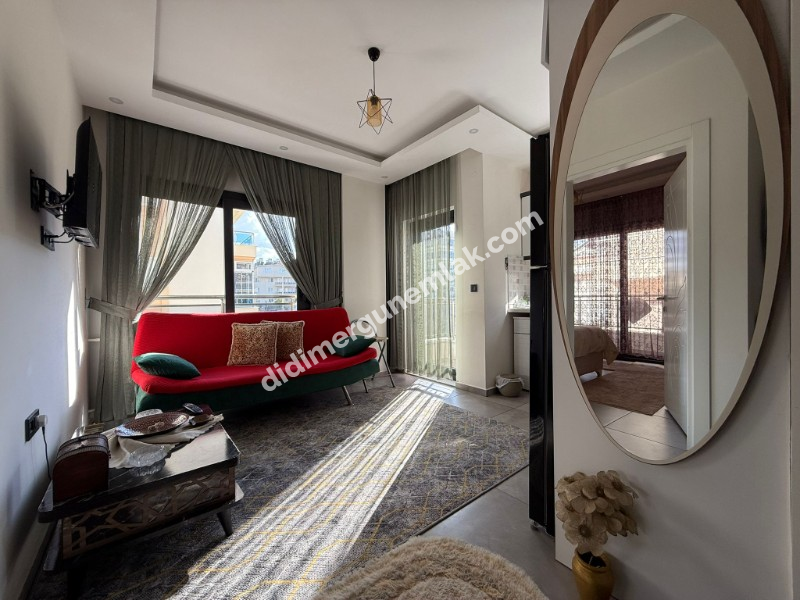  DİDİM ALTINKUM MAHALLESİ'NDE BALKONLU SATILIK 1+1 DAİRE