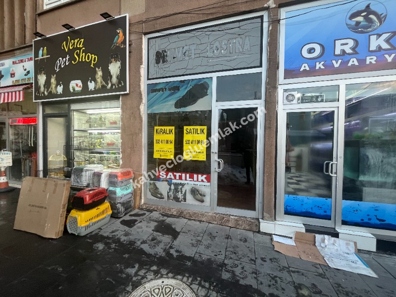 KAHVECİOĞLU EMLAK'DAN PAŞABEY SATILIK DÜKKAN