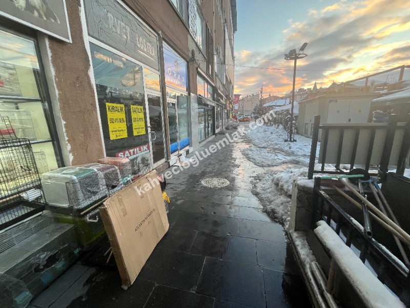 KAHVECİOĞLU EMLAK'DAN PAŞABEY KİRALIK DÜKKAN