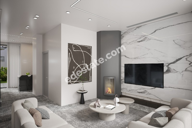 Lefkoşa Alayköy Bölgesinde Satılık YENİ 3+1 VİLLALAR  