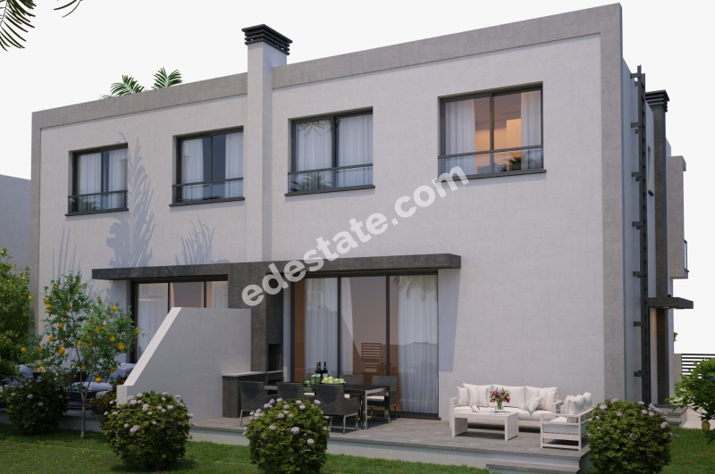 Lefkoşa Alayköy Bölgesinde Satılık YENİ 3+1 VİLLALAR  