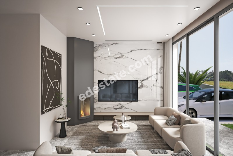 Lefkoşa Alayköy Bölgesinde Satılık YENİ 3+1 VİLLALAR  