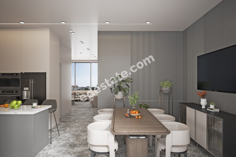 Lefkoşa Alayköy Bölgesinde Satılık YENİ 3+1 VİLLALAR  